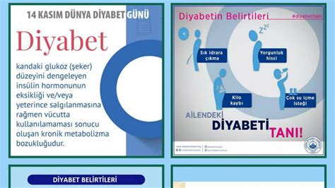 Diyabet ile ilgili brosurler